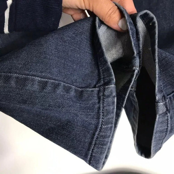 Five Four Mens Relaxed Blue Jeans Straight Leg - Picture 4 of 6